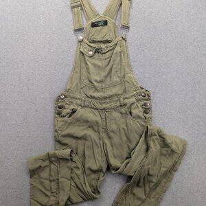 Harmony & Havoc Overalls Womens 3 Green Lyocell Bib Jogger Pants HAB1120AMY